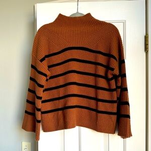 Cashmere & Merino Wool Wide Sleeve Sweater